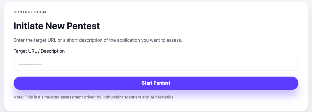 RedProbeAnalyzer Control Room